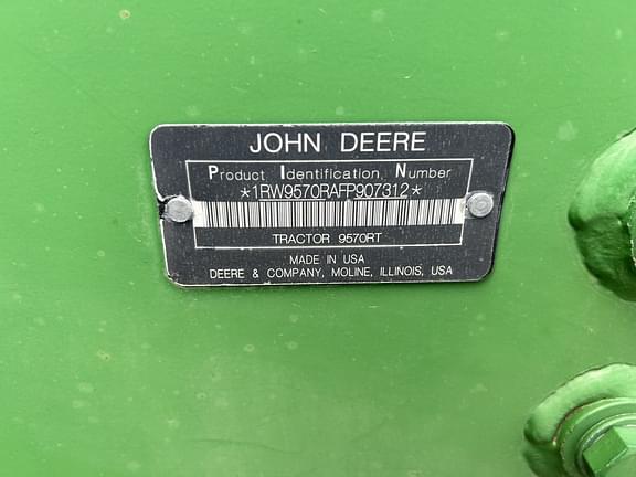 Image of John Deere 9570RT equipment image 2