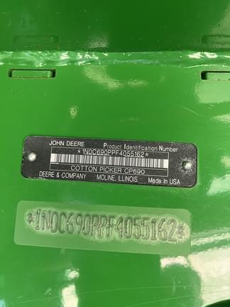 Image of John Deere CP690 equipment image 4