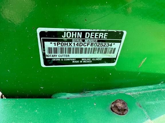 Image of John Deere HX14 equipment image 4