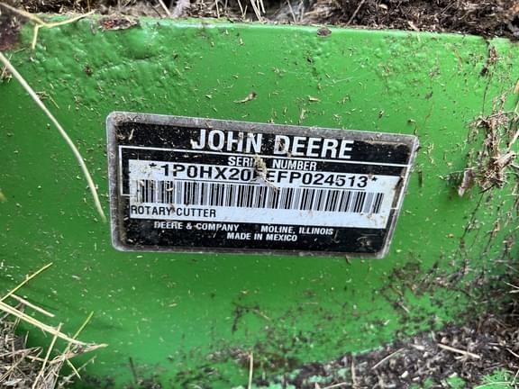 Image of John Deere HX20 equipment image 4