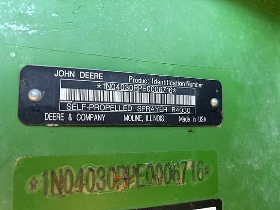 Image of John Deere R4030 equipment image 1