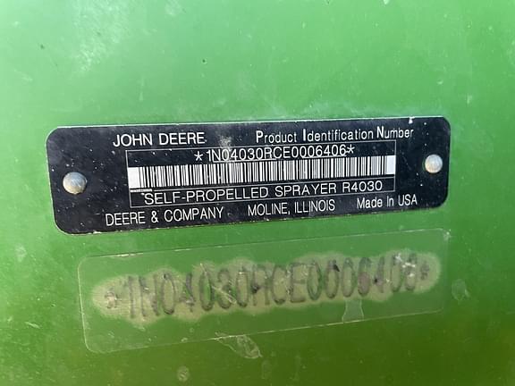 Image of John Deere R4030 equipment image 2
