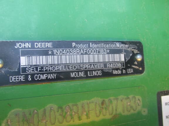Image of John Deere R4038 equipment image 4