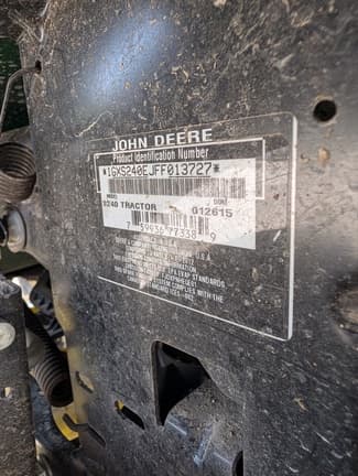 Image of John Deere S240 Image 1