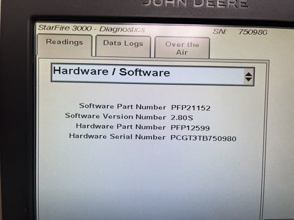 Image of John Deere StarFire 3000 equipment image 3