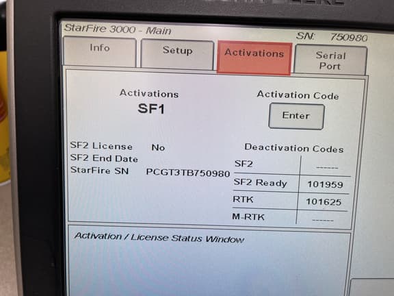 Image of John Deere StarFire 3000 equipment image 4