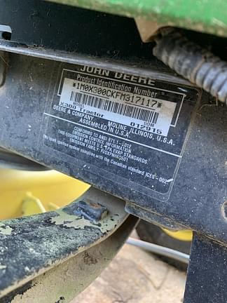 Image of John Deere X300 equipment image 4