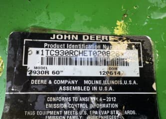 Image of John Deere Z930R equipment image 4