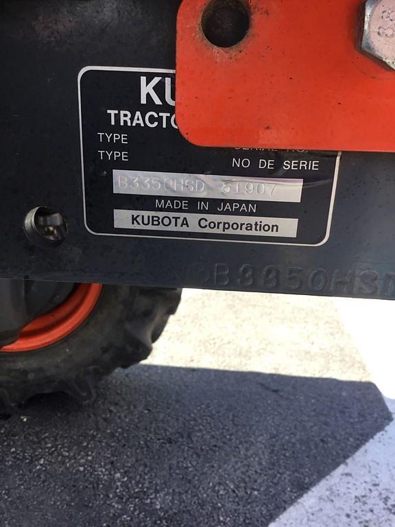 Image of Kubota B3350 equipment image 4