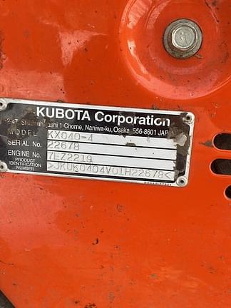 Image of Kubota KX040-4 equipment image 4