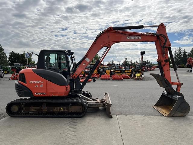 Image of Kubota KX080-4 equipment image 4