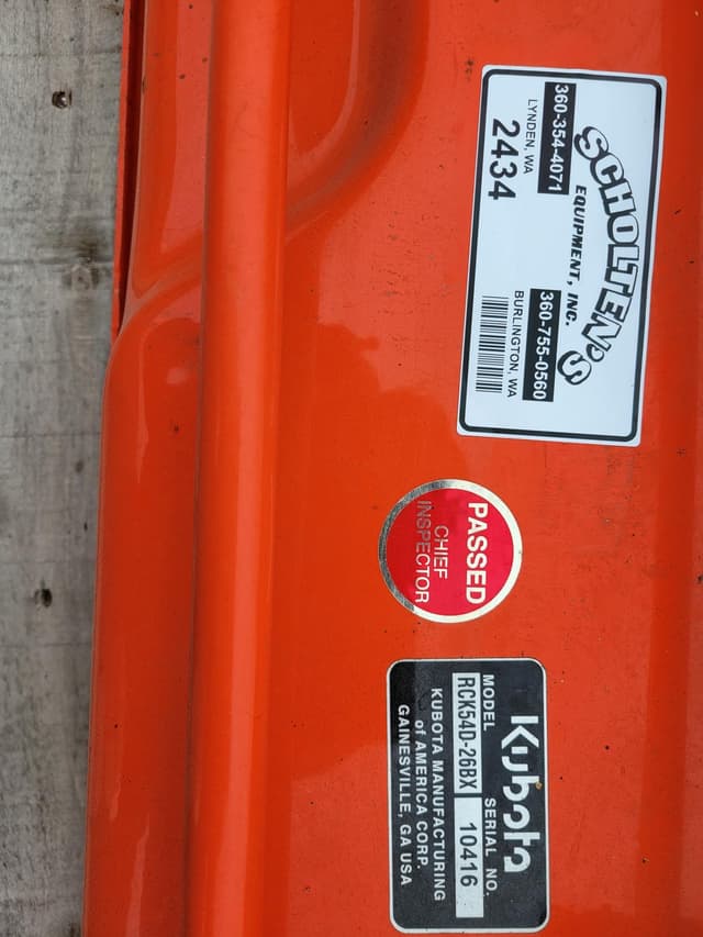 Image of Kubota RCK54D-26BX equipment image 4