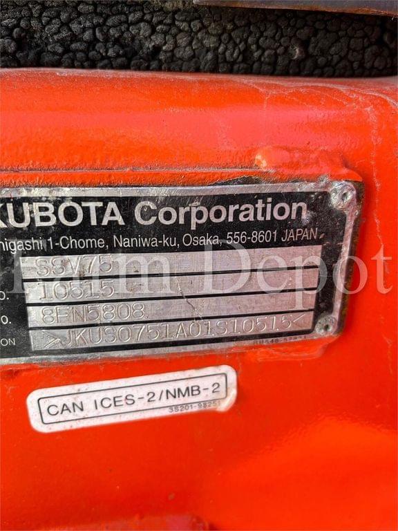 Image of Kubota SSV75 equipment image 1