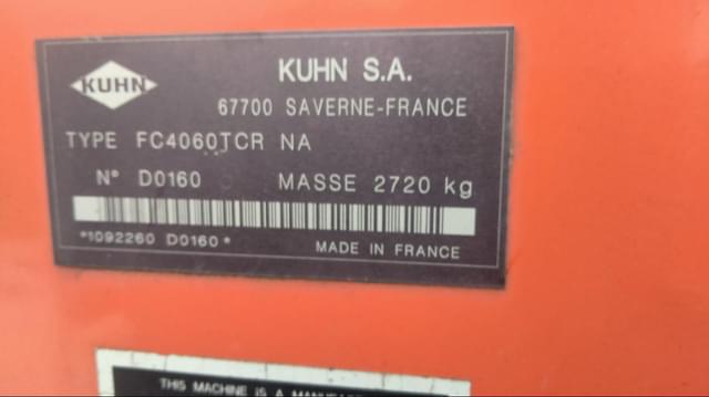 Image of Kuhn FC4060TCR equipment image 2