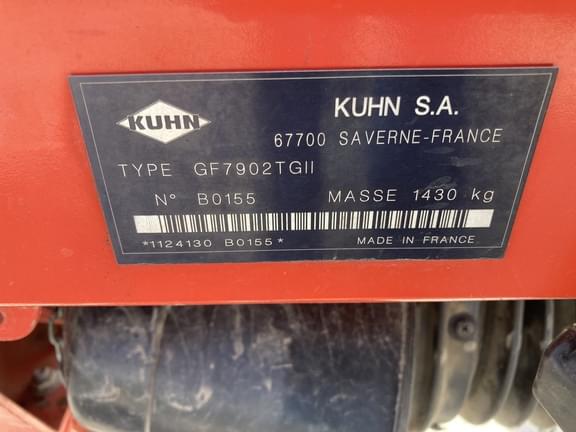 Image of Kuhn GF 7902 TGII equipment image 1