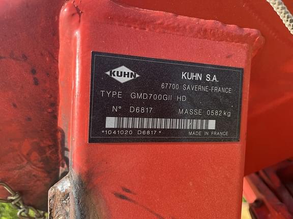 Image of Kuhn GMD 700-GII equipment image 4