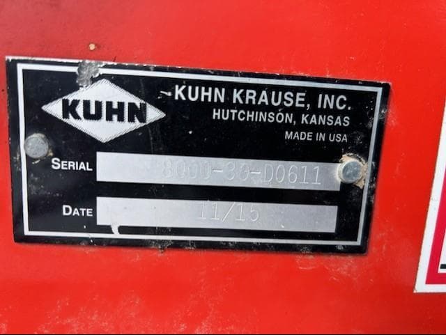 Image of Kuhn Krause 8000-30 equipment image 2