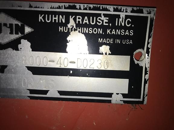 Image of Kuhn Krause Excelerator 8000 equipment image 4