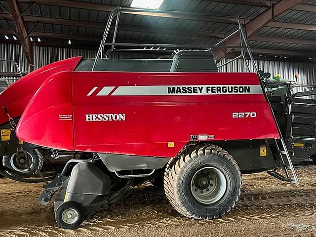 Image of Massey Ferguson 2270 w/ Staheli West 6210 equipment image 1