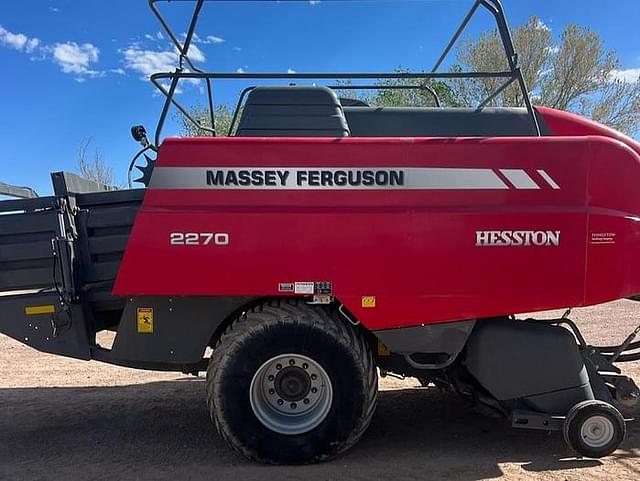 Image of Massey Ferguson 2270 w/ Staheli West 6210 equipment image 2