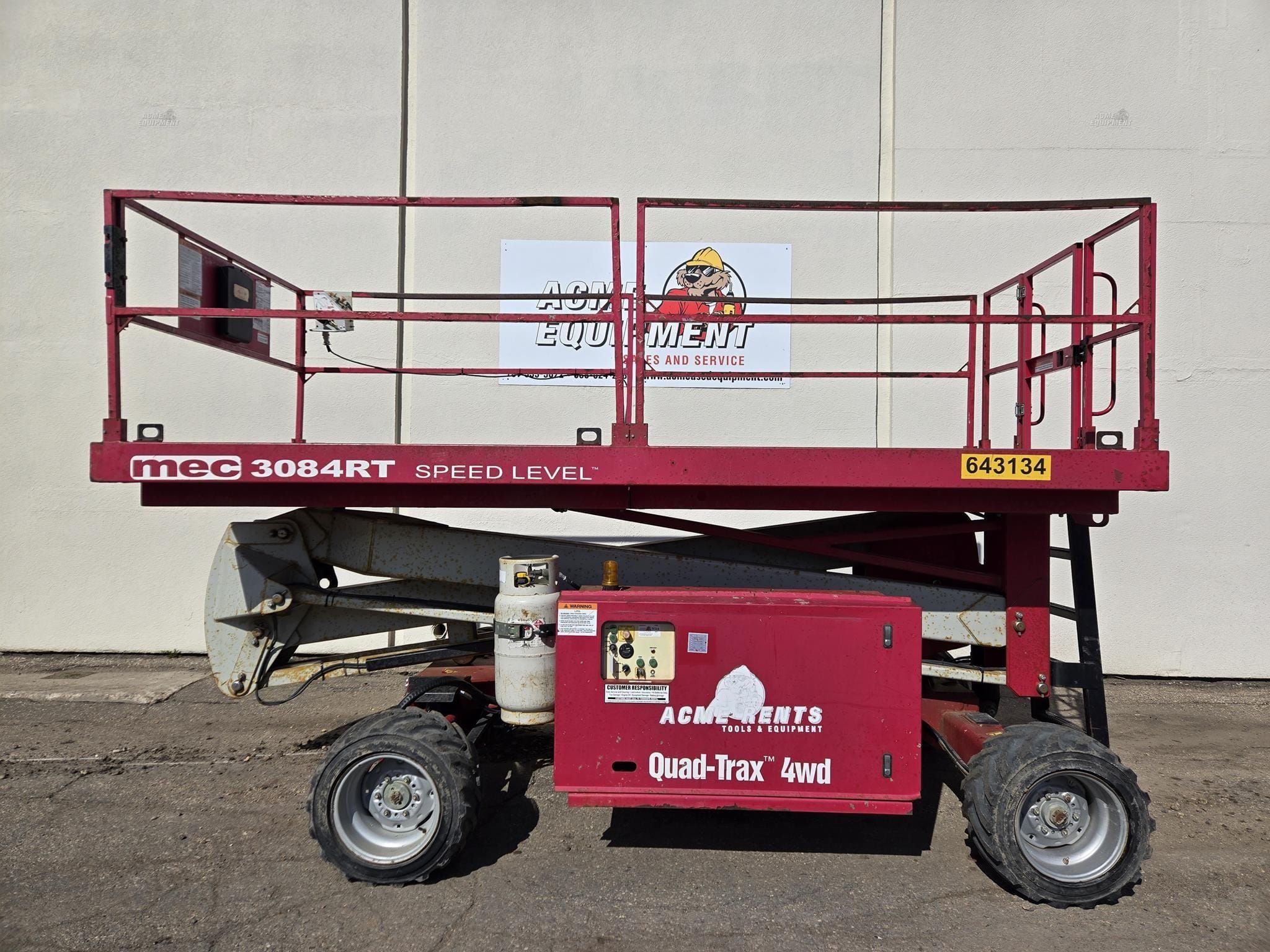 2015 MEC 3084RT Equipment Image0