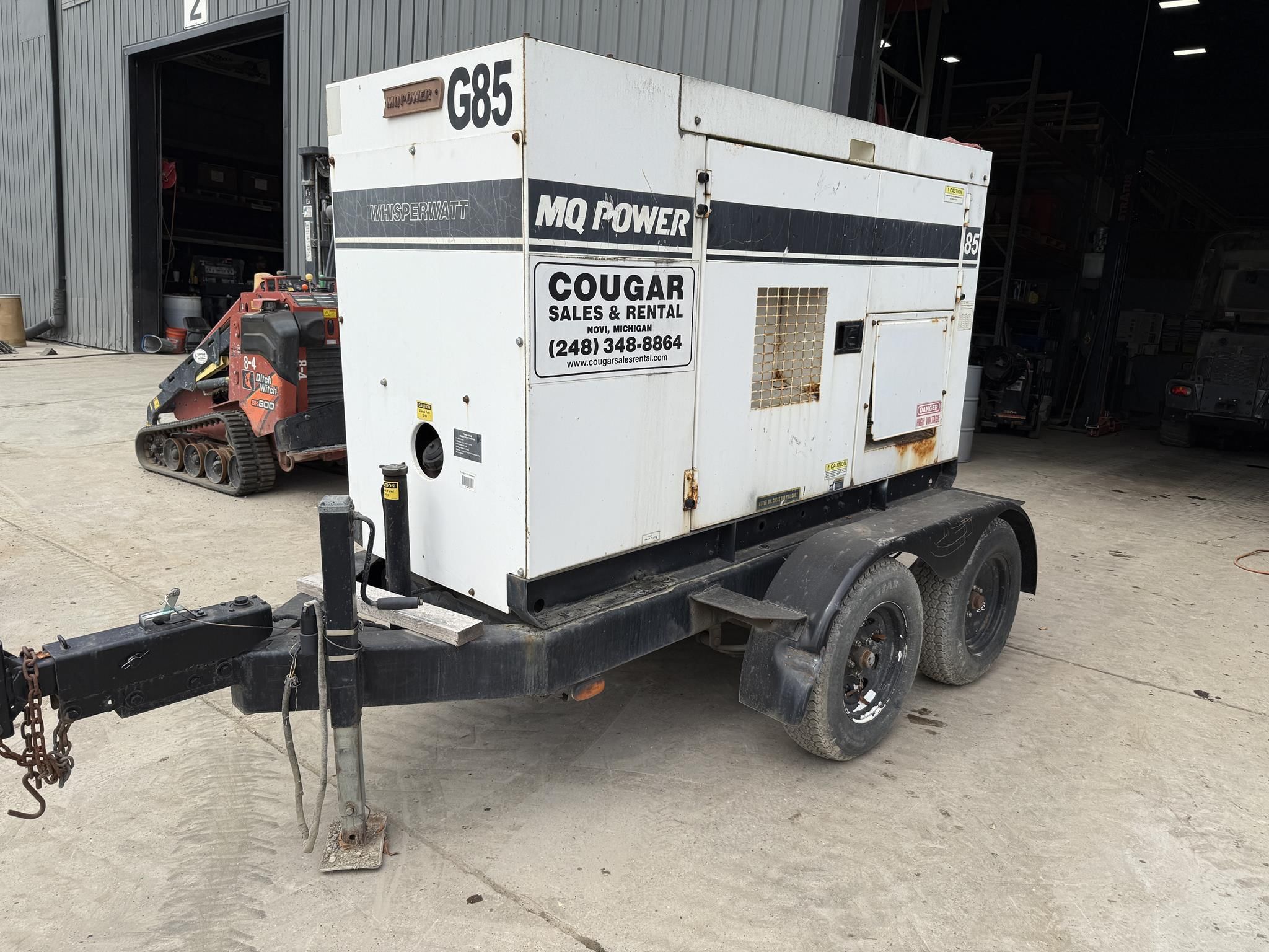 2015 Whisperwatt DCA-85SSJU Equipment Image0