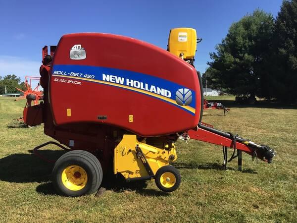 Image of New Holland RB450 equipment image 3