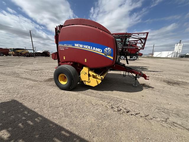 Image of New Holland RB560 Specialty Crop equipment image 1