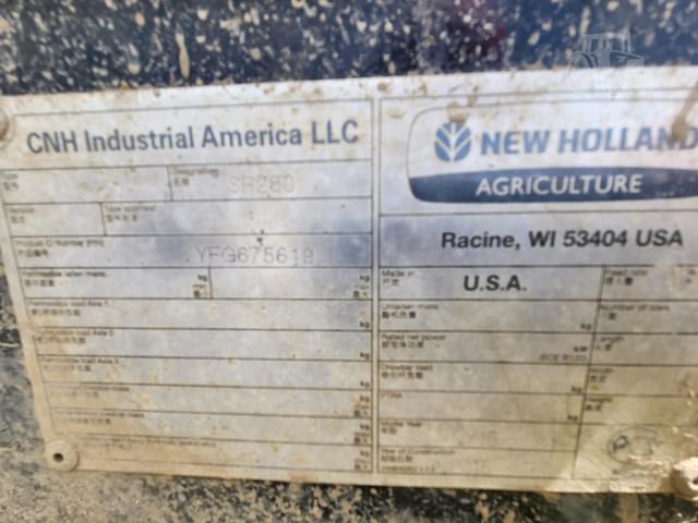 Image of New Holland Speedrower 260 equipment image 4