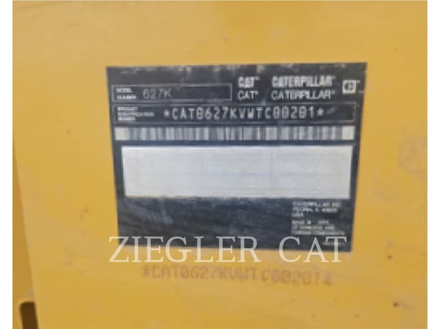 Image of Caterpillar 627K equipment image 4