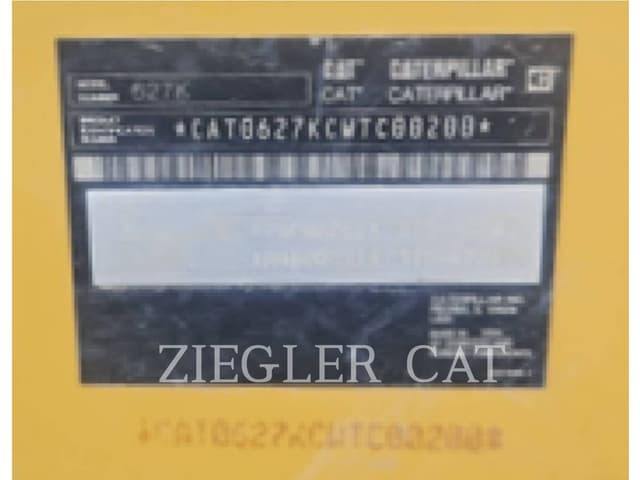Image of Caterpillar 627K equipment image 4