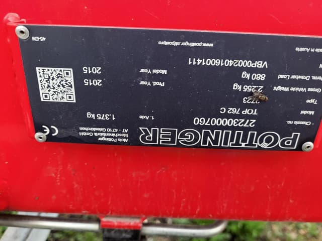 Image of Pottinger Top 762C equipment image 4