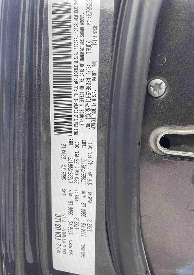 Image of Dodge Ram 1500 equipment image 2