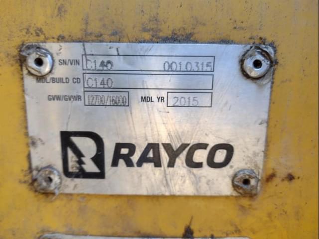 Image of Rayco C140 equipment image 4