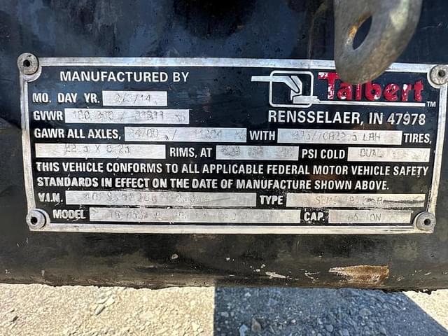 Image of Talbert 65T equipment image 4