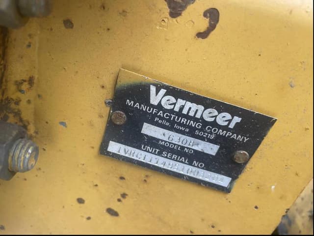 Image of Vermeer 630B equipment image 4
