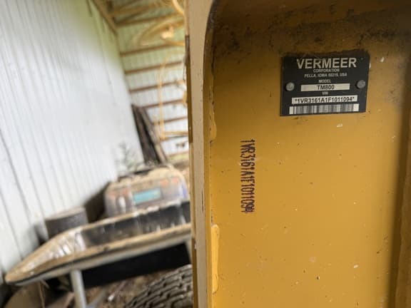 Image of Vermeer TM800 Image 1