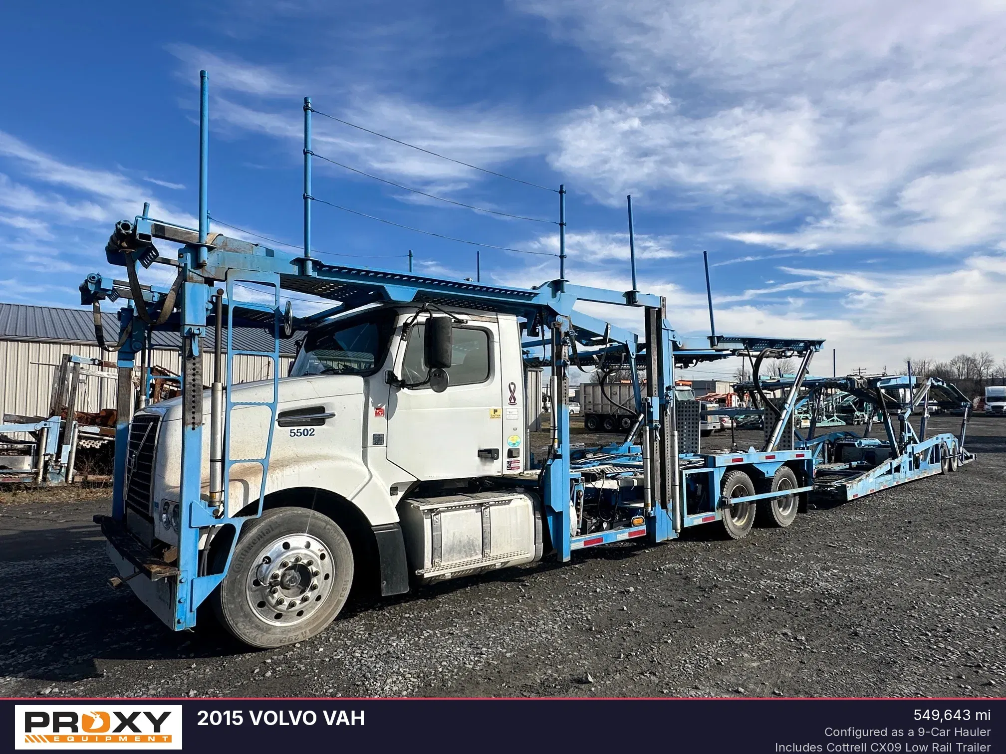 2015 Volvo VAH Equipment Image0