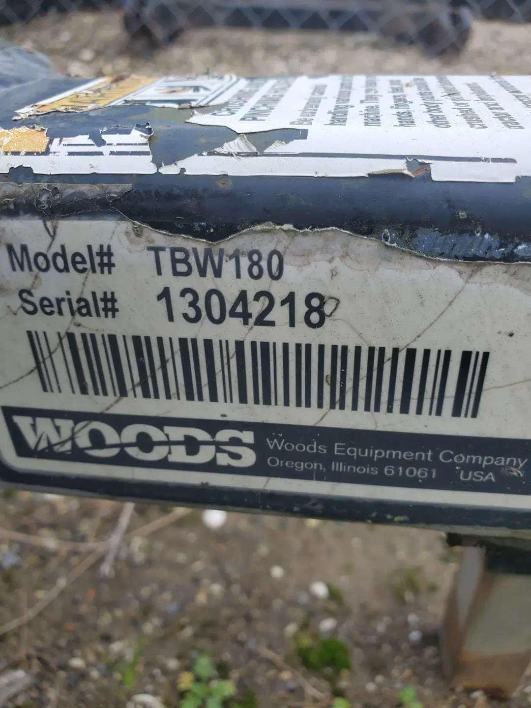 Image of Woods TBW180 Image 1