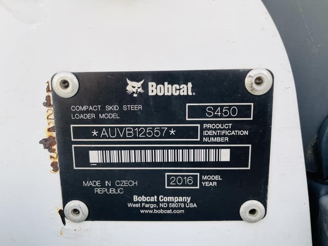 Image of Bobcat S450 equipment image 3