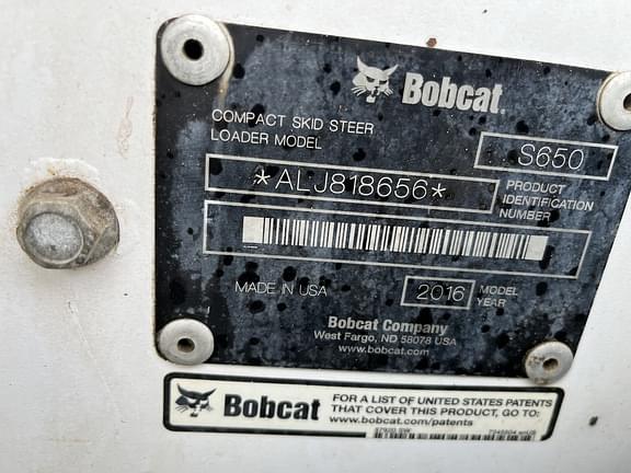 Image of Bobcat S650 equipment image 2