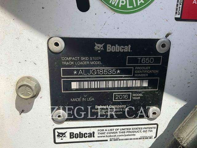 Image of Bobcat T650 equipment image 1