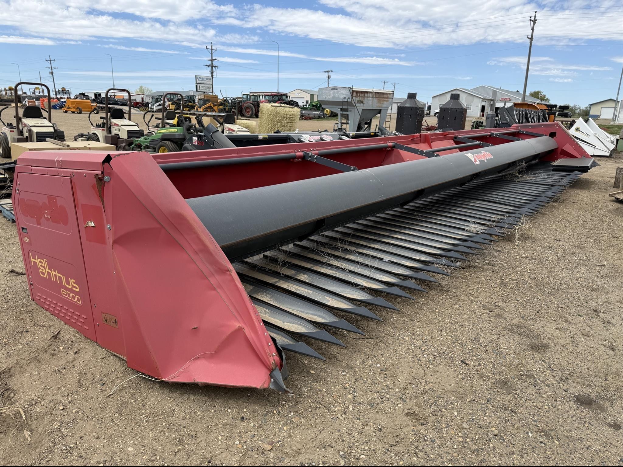 2016 Capello Helianthus 12000 Equipment Image0