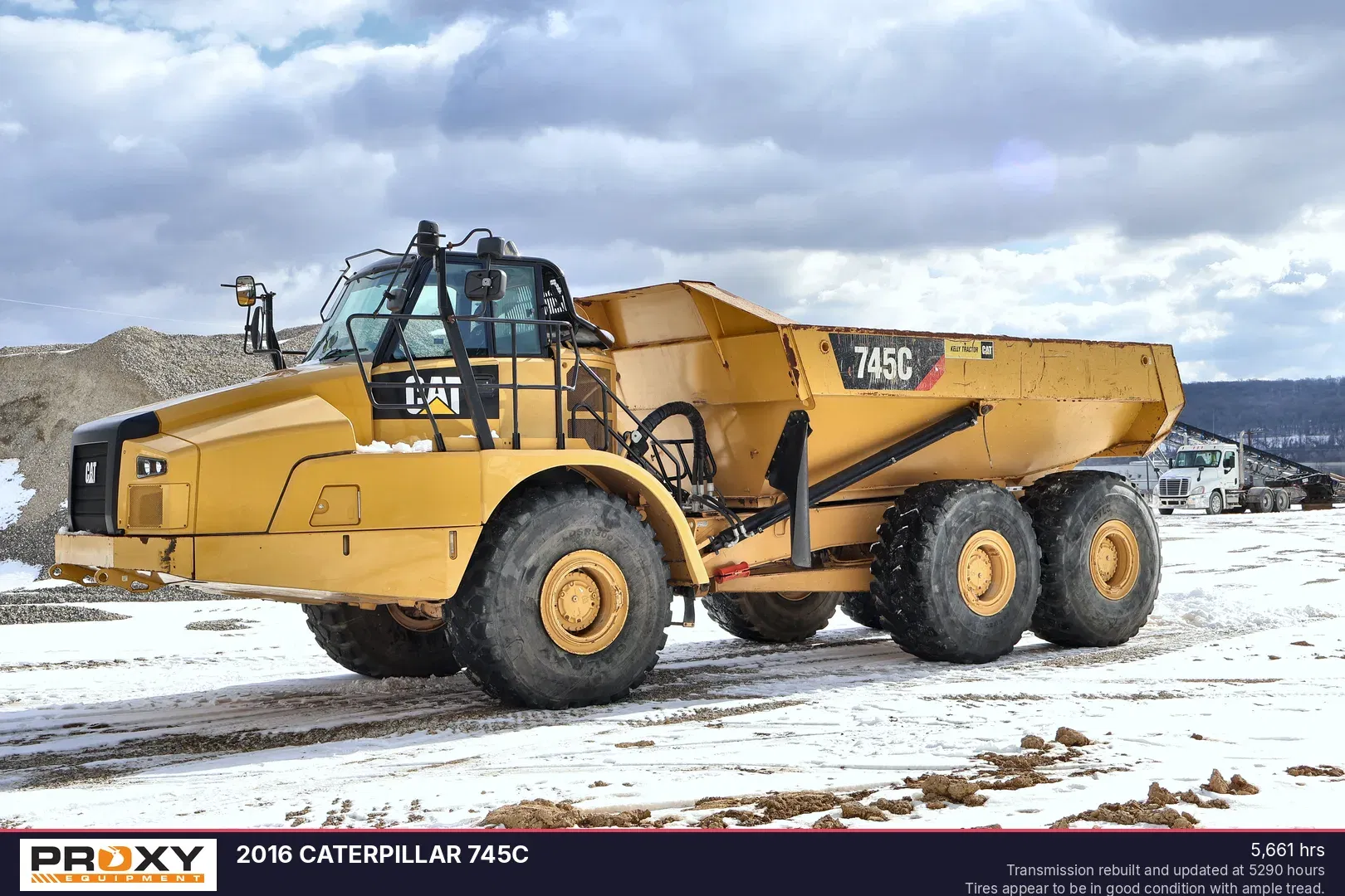 2016 Caterpillar 745C Equipment Image0