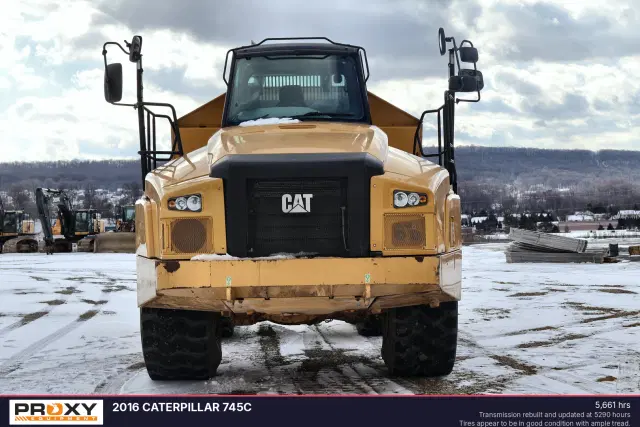 Image of Caterpillar 745C equipment image 2