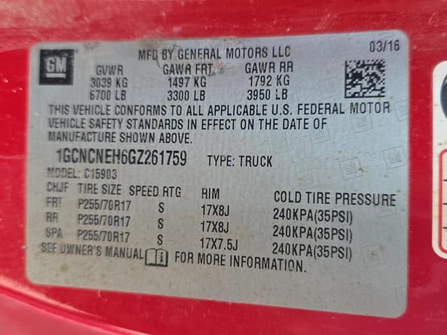 Image of Chevrolet 1500 equipment image 1
