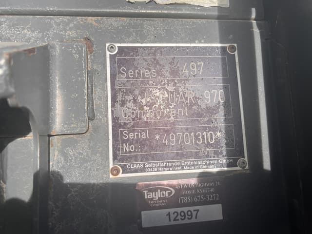 Image of CLAAS Jaguar 970 equipment image 4