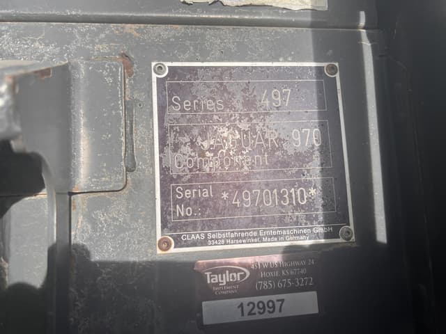 Image of CLAAS Jaguar 970 equipment image 4