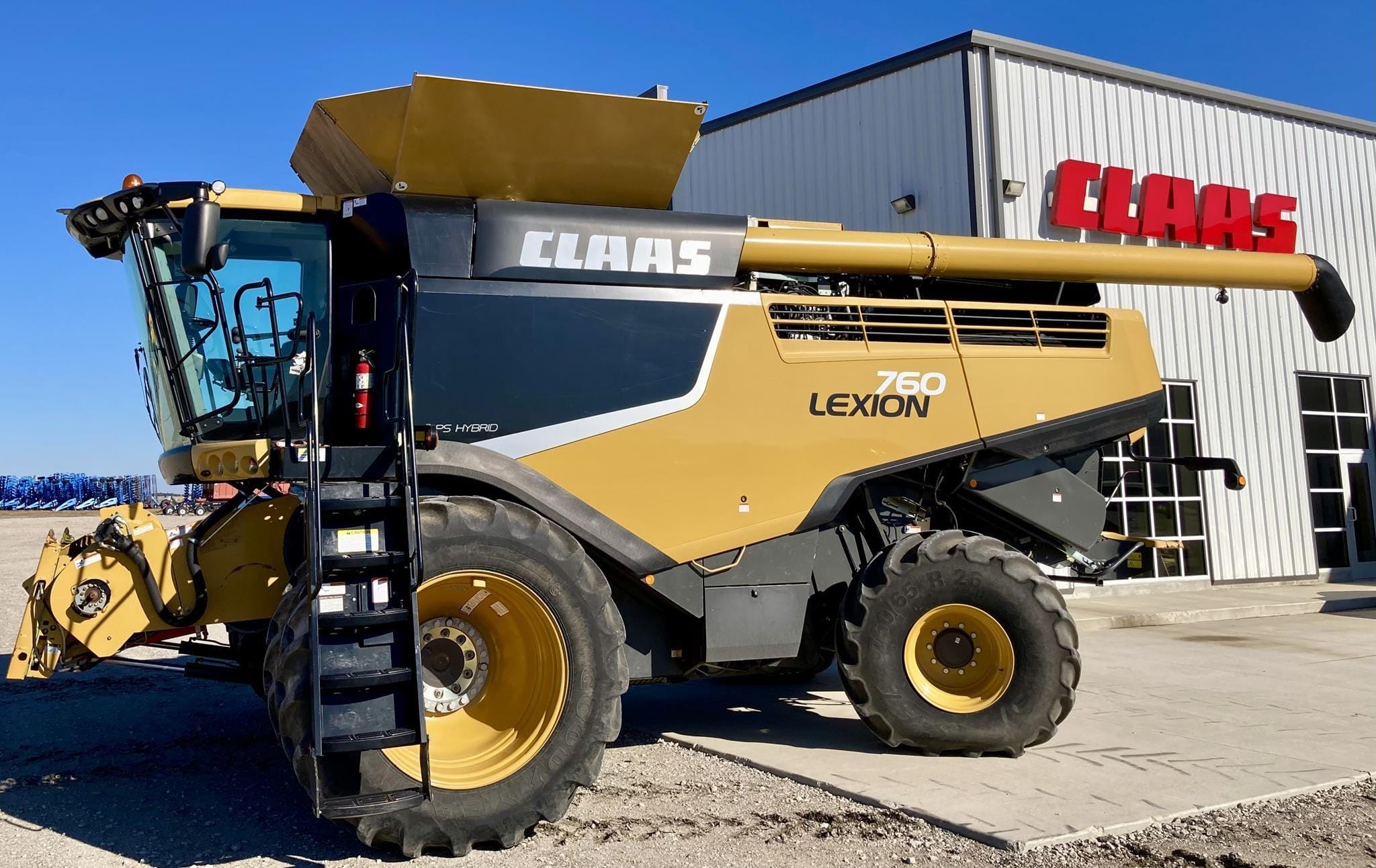 2016 CLAAS LEXION 760 Equipment Image0