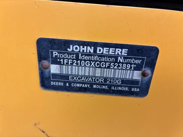 Image of John Deere 210G LC equipment image 1
